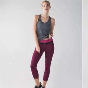 Lululemon inspire ll (mesh) crops